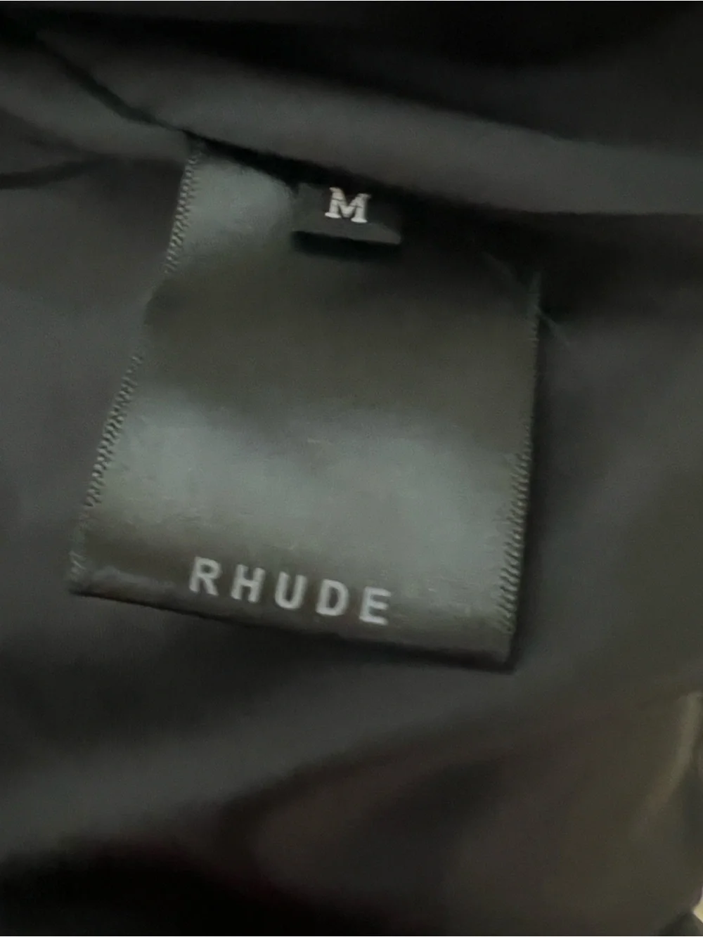 Rhude   Two-Piece Puffer Jacket & Joggers - Cream & Black set good